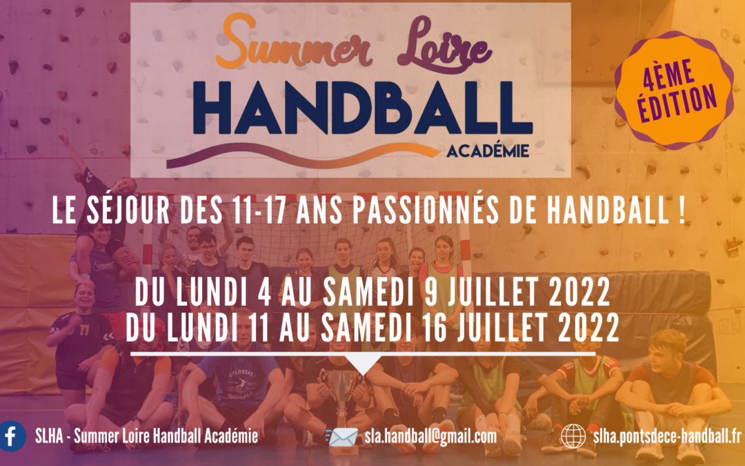 Summer Loire Handball Académie : Les inscriptions sont ouvertes